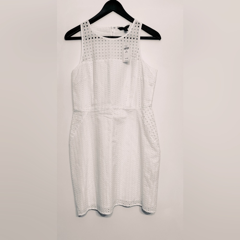 NEW Banana Republic spring/summer white dress.